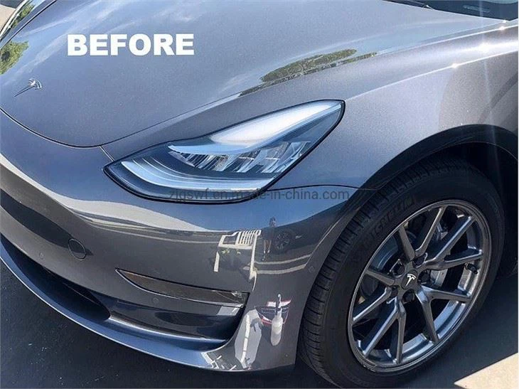 Bop Ppf Smoked Automotive Headlight Protection Film